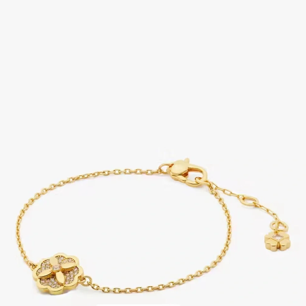 $78 Kate Spade Heritage Bloom Bracelet gold - Picture 4 of 7